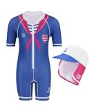 Juicy Bumbles Baby Swimsuit - Short Sleeve One Piece Toddler Swimming Costume - Boys & Girls Swimming Costume (6M-5Y) - Sailor Design - 1 Year Size - Buy Online on GoSupps.com
