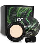 Air Cushion CC Cream - Mushroom Head Foundation & Concealer | Perfect Cover Makeup for All Skin Types (01 Ivory) - Shop Internationally - Buy Online on GoSupps.com