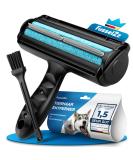 Fusselztz Home Premium Lint Roller - Self-Cleaning Animal Hair Remover for Cats & Dogs Reusable Ideal for Sofas Carpets & Beds - Buy Online on GoSupps.com