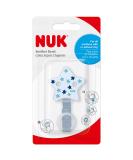 NUK Pacifier Strap with Clip - Universal Fit for All Pacifiers | Durable & Shatterproof | Blue Stars Design - Shop Internationally! - Buy Online on GoSupps.com