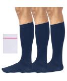 360 RELIEF - Flight Compression Socks Supports | Blood Circulation Travel Work 3XL 3Pairs-Blue - Buy Online on GoSupps.com