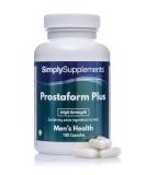 Prostaform Capsules with Pumpkin Seed Extract, L-Glutamine & L-Arginine HCL - 180 Vegan Capsules, UK Made - Buy Online on GoSupps.com