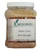 Organic Steel Cut Oat Groats - 3 Lb Tub | Premium Quality Whole Grain - Buy Online on GoSupps.com