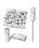 Small Sanding Band Nail Drill Bits - 80pcs Mini Cuticle Files & 3.1mm Mandrel - 240 Fine Grits for Natural Nail Prep & Smooth Polish - Ideal for Manicure Salon Use - Buy Online on GoSupps.com