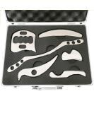 VOOKOKT Stainless Steel Gua Sha Tool Set - 6-Piece IASTM Massage Tools for Soft Tissue Mobilization & Acupuncture - Buy Online on GoSupps.com
