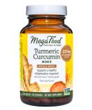 MegaFood Turmeric Curcumin Minis with Vitamin C, Black Pepper - 120 Tabs (60 Servings) | Non-GMO, Gluten-Free, Vegan, Kosher | Healthy Inflammation Support - Buy Online on GoSupps.com