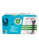 Plant Based - Hippo Sak Tall Kitchen Bags with Handles, 13 Gallon (90 Count) - Buy Online on GoSupps.com