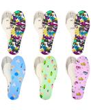 6 Pairs Kids Memory Foam Shoe Insoles - Breathable, Washable, Shock Absorbing, Cut to Size - Car, Unicorn, and Pine Styles - Buy Online on GoSupps.com