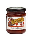 Tracklements Fresh Chilli Jam Sticky Sweet Spicy Flavours Ideal Condiment for Creamy Cheeses and Houmous or Pair with Meats Fish or Vegetables Gluten Vegetarian and Vegan Friendly 250g Jar - Buy Online on GoSupps.com