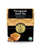 Buddha Teas Organic Fenugreek Seed Tea - USDA Organic, OU Kosher, 18 Bleach-Free Bags - Buy Online on GoSupps.com