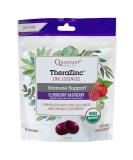 Quantum Health TheraZinc Elderberry Raspberry Lozenges, Immune Support in Tasty USDA Organic Drops for Cough Relief, Bagged, 18 Ct. (QUA21188) - Buy Online on GoSupps.com