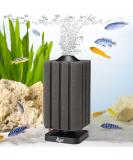 AQQA Aquarium Sponge Filter - 2024 Upgrade for Biological & Mechanical Filtration | Includes 1 Replacement Sponge (S for 20-120L) | International Shipping Available - Buy Online on GoSupps.com