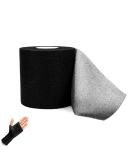 30 Yards Black Pre Wrap Athletic Tape - Versatile Foam Wrap for Sports & Hair | Soccer Pre Wrap & Athletic Prewrap - Buy Online on GoSupps.com