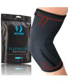 Agile Now Elbow Bandage - Non-Slip Tennis Arm Support for Men & Women | Stabilizes & Protects Joints | Ideal for Sports like Tennis Weightlifting Golf & More - Red - Buy Online on GoSupps.com
