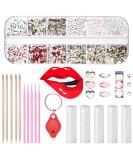 377 Pieces Tooth Gem Kit Tooth Jewelry Kit DIY Fashionable Tooth Ornaments Artificial Crystal Tooth Decor for Reflective Teeth Ornament (Stylish Style) - Buy Online on GoSupps.com
