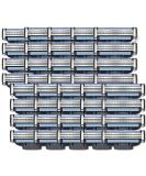 40 Men's Razor Blades - Triple Steel Replacement Blades for Manual Razors | Premium Shaving Supplies - Buy Online on GoSupps.com