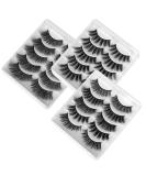 Buy 3D Natural Thick Long Artificial Eyelashes - 15 Pairs Handmade Eyelash Extensions for Makeup & Cosplay - Buy Online on GoSupps.com