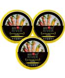 Lyan Mekong River Banh Trang Vietnamese Three Colours Rice Paper Round 16cm - 300g - Pack of 3 | Gluten-Free | Vegan | 100% Natural Rice Paper - Buy Online on GoSupps.com
