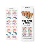 Moyou London Semi Cured Gel Nail Strips - Urban Jungle | 20 Pc. Gel Wraps | Buy 3 Get 1 Free UV Lamp | Easy Apply & Remove for Salon-Quality Manicure - Buy Online on GoSupps.com