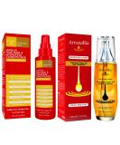 Arvazallia Premium Argan Oil Hair Treatment Bundle - Hydrating Conditioner Spray for Dry/Damaged Hair - Professional Grade Repair - Buy Online on GoSupps.com