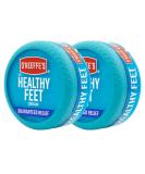 O'Keeffe's Healthy Feet Foot Cream - Guaranteed Relief for Extremely Dry Cracked Feet - Boosts Moisture - 3.2oz Jar (Pack of 2) - Buy Online on GoSupps.com