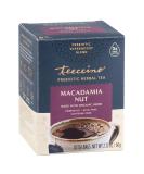 Teeccino Organic Macadamia Nut Herbal Tea - Caffeine Free Prebiotic, 10 Bags - Buy Online on GoSupps.com