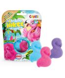 INKEE FLAMINGO Bath Bombs for Kids - Pack of 3 Fun Colors with Jojoba Oil & Bubble Gum Flavor - Perfect Gift for Bath Time - Buy Online on GoSupps.com