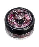 Moon Glitter Biodegradable Eco Chunky Glitter - Blossom 3g | Bio Festival Makeup for Face, Body, Nails, Hair, Lips - Buy Online on GoSupps.com