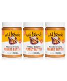 Wild Friends Foods Classic Creamy Peanut Butter 16oz Jars - Gluten-Free, Non-GMO, Palm Oil Free (3 Count) - Buy Online on GoSupps.com