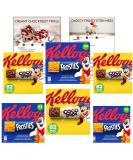 Cereal Bars Multipack Bulk Cereal & Snack Bars Contains 36x Breakfast Bars (18x Coco Pops & 18x Frosties) Bundled with Indigo Leopard Cereal Bars Recipes - Buy Online on GoSupps.com