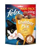 FELIX KnabberMix Original Cat Snack - Crunchy Treat with 3 Flavours (200g) | International Shipping - Buy Online on GoSupps.com