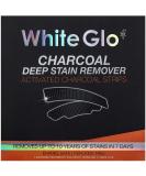 White Glo Charcoal Deep Stain Remover Strips - Remove 10 Years of Stains in 7 Days - Buy Online on GoSupps.com