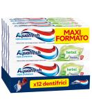 Aquafresh Triple Protection Family Toothpaste - 12 x 75ml | Healthy Gums Fresh Breath & Herbal Taste - Buy Online on GoSupps.com