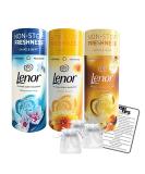 Lenor Scent Booster Beads Bundle - 176g (Spring Awakening, Gold Orchid, Summer Breeze) with Organza Bags & Guide - Buy Online on GoSupps.com