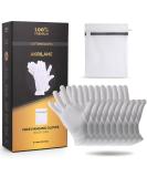 Cotton Moisturizing Gloves for Dry Hands - Eczema Treatment & Skin Spa Therapy, Premium Quality (5 Pairs) - Buy Online on GoSupps.com