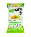 Barnana Organic Plantain Chips - Acapulco Lime, 5oz | Paleo, Vegan, Grain-Free Snack - Buy Online on GoSupps.com