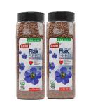 Organic Flax Seed Whole 22 oz - Premium Quality Superfood - Buy Online on GoSupps.com