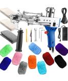 Tufting Gun Kit Cut Pile Rug Tufting Gun Electric Carpet Weaving Machine High Speed Carpet Tufting Gun Handheld Knitting Rug Gun with Wool and Tufting Cloth 100-240V  7-21 mm Adjustable - Buy Online on GoSupps.com