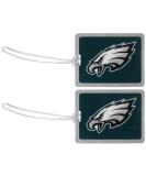 NFL Philadelphia Eagles Vinyl Luggage Tag 2pk - Blue | Official Team Merchandise - Buy Online on GoSupps.com
