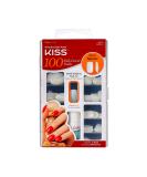 Kiss 100 Full Cover Nails Square Short - High Quality Nail Tips for Easy Application | Buy Online Worldwide - Buy Online on GoSupps.com