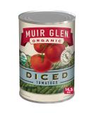 Organic Diced Tomatoes - Muir Glen 14.5 oz (Pack of 12) - Premium Quality - Buy Online on GoSupps.com
