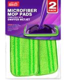 HOMEXCEL Microfiber Mop Pads - Reusable & Washable Swiffer WetJet Refills (Pack of 2) - Buy Online on GoSupps.com