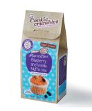 Cookie Crumbles Blueberry Muffin Mix | 225g | No Dairy | No Preservatives | Ready in 30 Minutes | 100% Natural Ingredients | Delicious Blueberry Goodness - Buy Online on GoSupps.com