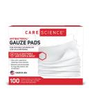 Care Science Antibacterial Sterile Gauze Pads 2x2 - 100 ct | Kills Staph & MRSA, Prevents Infection - Wound Dressing for Cleaning and Covering Wounds - Buy Online on GoSupps.com