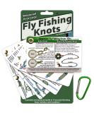 ReferenceReady Fly Fishing Knot Cards - Waterproof Guide to 14 Essential Fly Fishing Knots - Includes Mini Carabiner - Buy Online on GoSupps.com