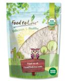 Organic Oat Flour 2 Pounds - Non-GMO Stone Ground Whole Grain Berries - Kosher Vegan Bulk Baking Mix for Pancakes, Muffins, Waffles & Bread - High Fiber - 1 Pack - Buy Online on GoSupps.com