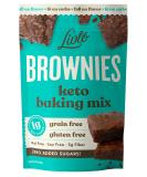 Livlo Brownies Keto Baking Mix 9 oz - Low-Carb, Delicious & Easy! - Buy Online on GoSupps.com