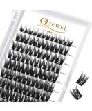 DIY Cluster Lashes - QueWel 72 Pieces Soft d Curl Eyelash Extensions | 8-16mm for Home Makeup - Buy Online on GoSupps.com