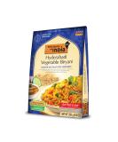 Kitchens of India Hyderabadi Vegetable Biryani 250g - Authentic Gourmet Ready to Eat Basmati Rice Pilaf with Vegetables - 8.8 OZ Pack of 1 - Buy Online on GoSupps.com