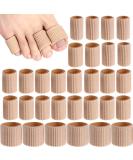 Soft Gel Toe Cushion Tubes - 30 Pieces for Corns, Blisters, Calluses - Toe Sleeves for Toe and Finger Protection - Buy Online on GoSupps.com